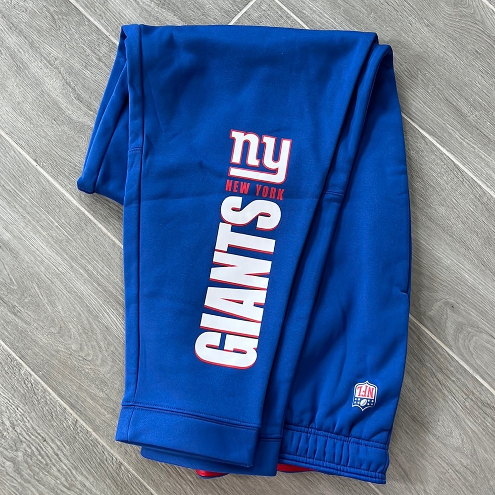 NWOT Nike dry fit NFL apparel sz 3X joggers sweatpants New York Giants